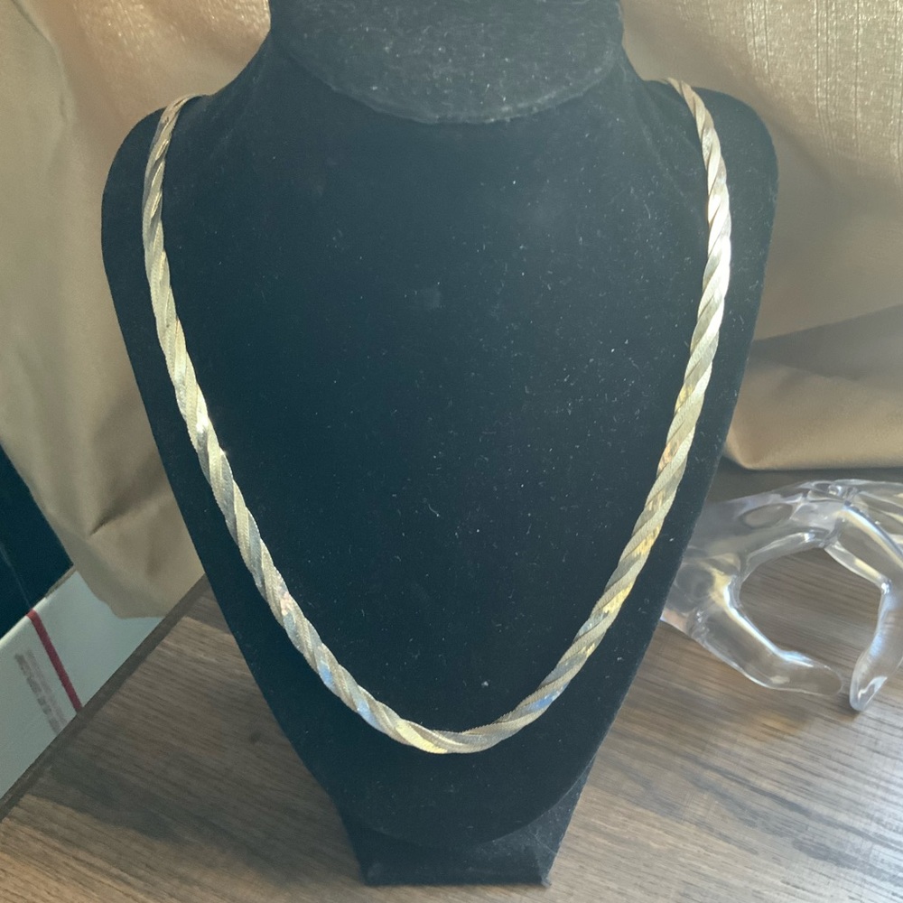 Sterling Silver Necklace 24”